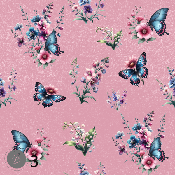 Digitales Stoffdesign - Flowers - 3